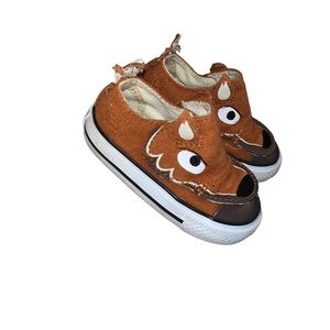 Converse All Star Low Top Toddler Fox Shoes Baby Size 4C